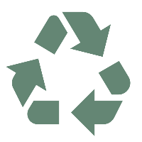 Icon showing recycling